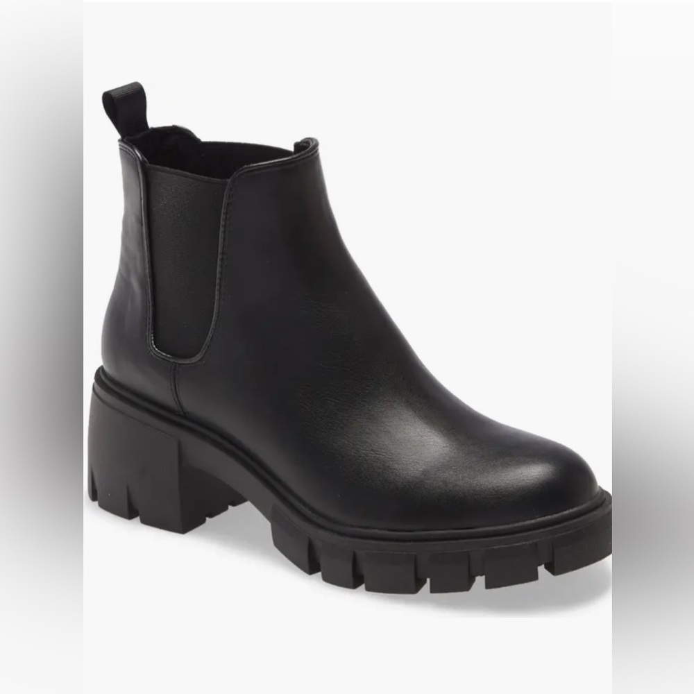 Steve Madden Black Ankle Boots
